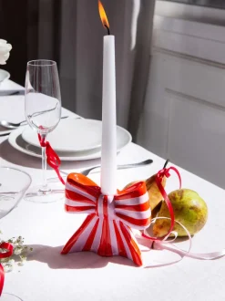 Bow Candle Holder Large