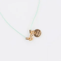 Butterflies & Flowers Enamel Charm Necklace