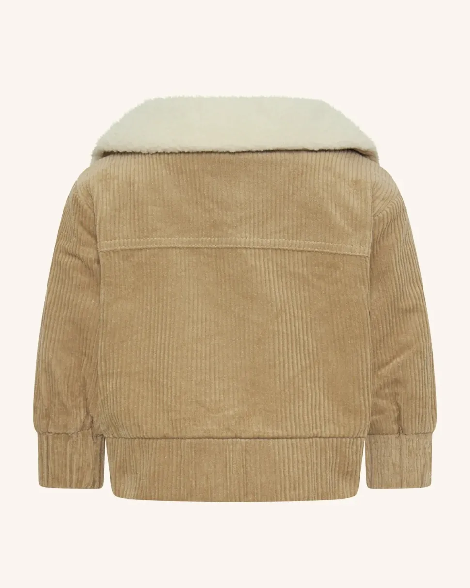 Corduroy Sherpa Collar Jacket