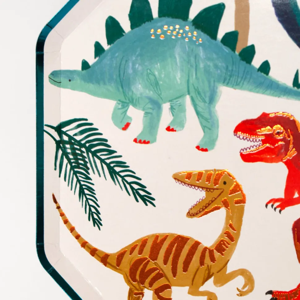 Dinosaur Kingdom Dinner Plates (x8)