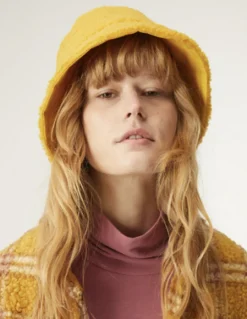 Faux Sheepskin Bucket Hat (several colors)