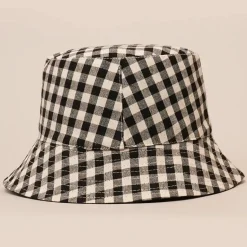 Gingham Reversible Bucket Hat - Several Colors