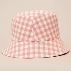 Gingham Reversible Bucket Hat - Several Colors