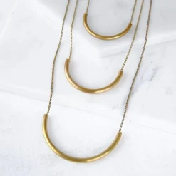 Medium Crescent Necklace