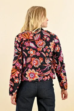 Quilted Floral Jacket