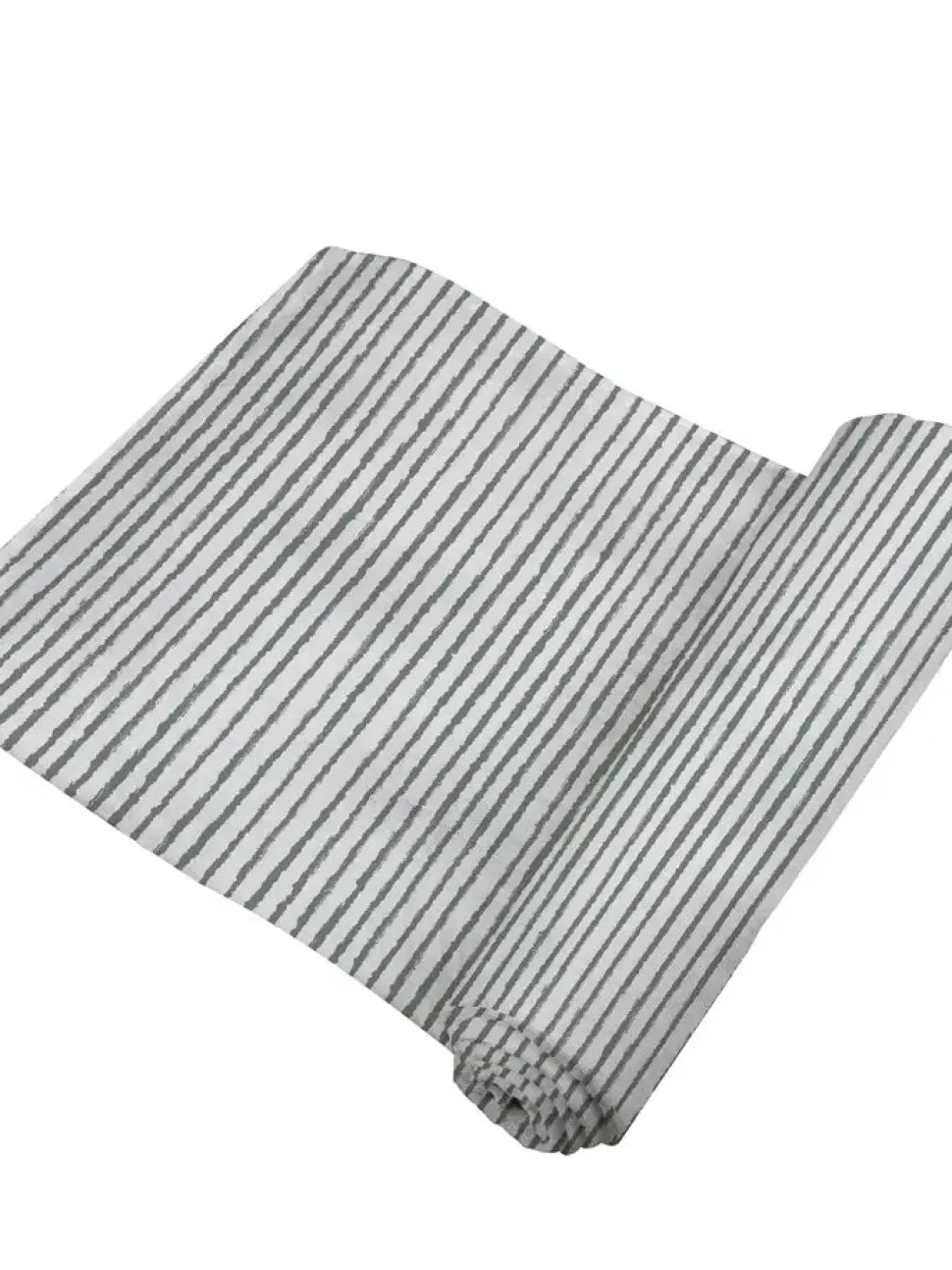 Sage Green Stripe Bamboo Swaddle