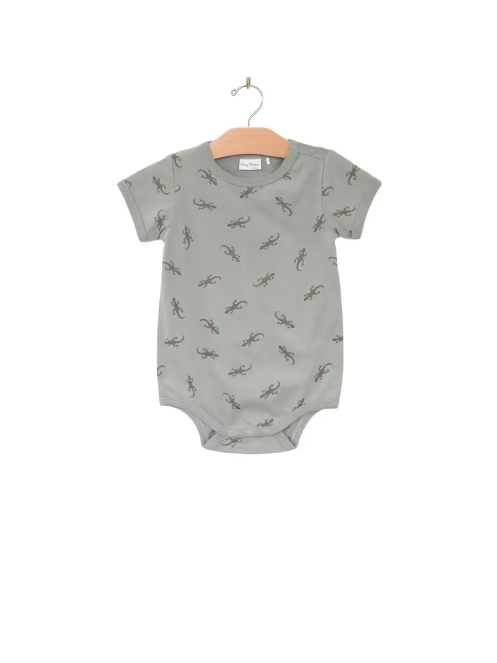 Short Sleeve Bodysuit- Salamander- Pond