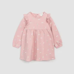 Sneaker Print on Rose Terry Dress