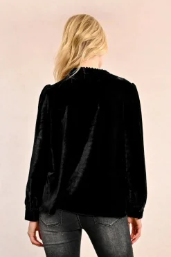 Velvet Top - Black
