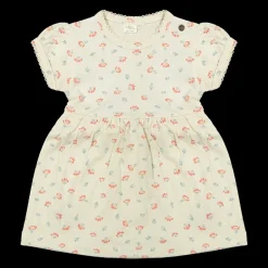 Abigail Pointelle Rib Dress - Organic Cotton