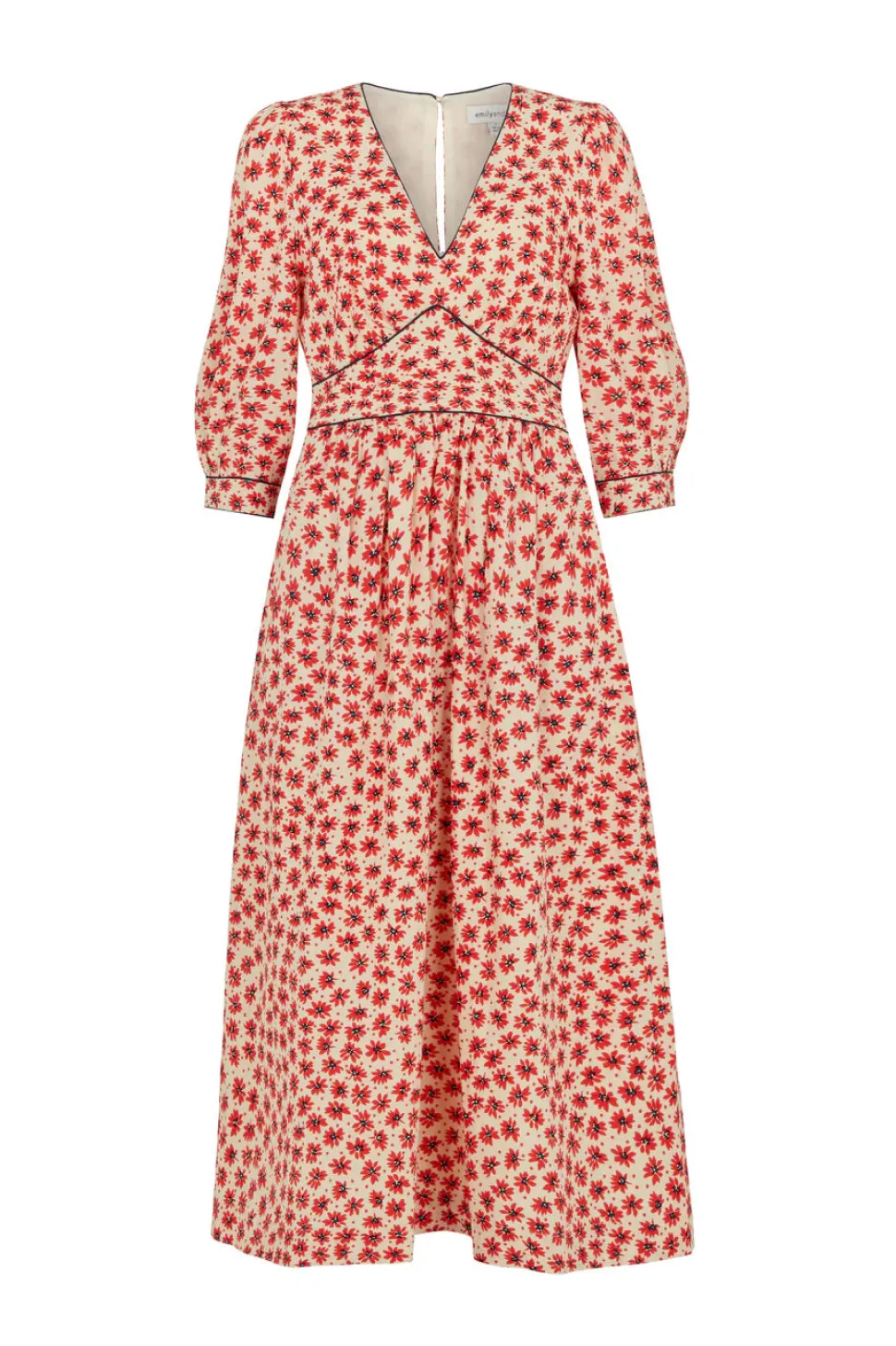 Amelia Dress - Wild Poppy