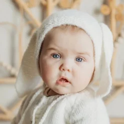 Angora Bunny Bonnet