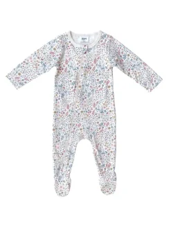Baby Footed Zip Romper- Mountain Meadow