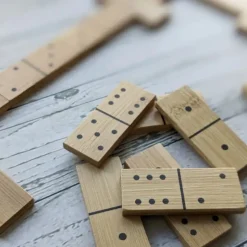 Bamboo Dominoes Set