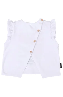 Botanical Ruffle Top