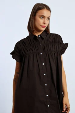 Button Front Dress