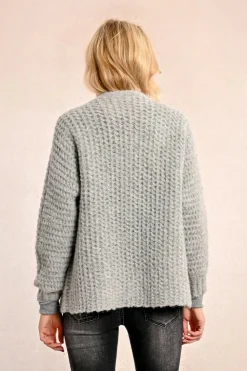 Cable Cardigan - Grey
