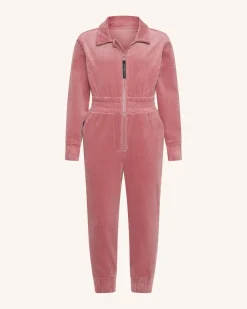 Corduroy Zip Jumpsuit