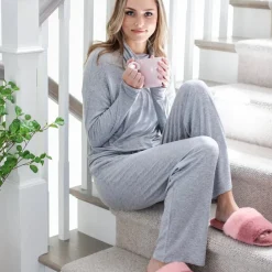 Cotton Candy Puff Slippers - Berry