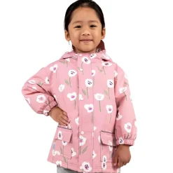 Cozy-Dry Waterproof Jacket - White Tulip