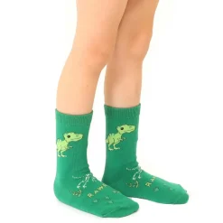 3D Packaged Crew Socks - Dinosaur - 