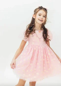 Daisy Puff Tulle Dress