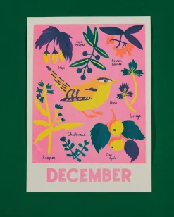 December Forage Print