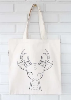 Deer Coloring Kit Tote