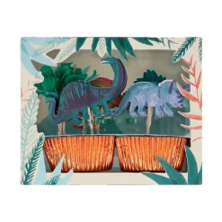 Dinosaur Kingdom Cupcake Kit (x 24 toppers)