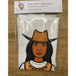 Dolores Huerta DIY Doll Fabric
