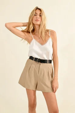 Double Ring Buckle Belt - Black