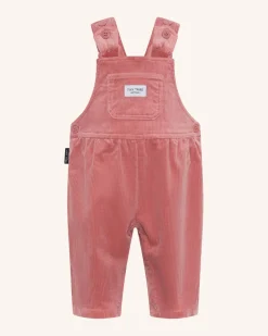 Dusty Pink Corduroy Dungaree Overall