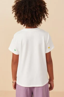 Embroidery Heart Tee