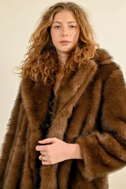 Faux Fur Coat