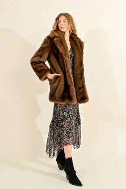 Faux Fur Coat