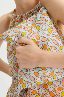 Fish Print Handbag