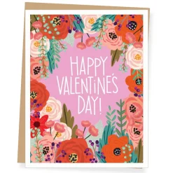 Floral Valentine's Day Card