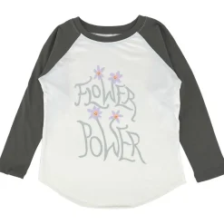 Flower Power Raglan Tee