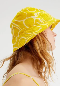 Fruit Print Reversible Bucket Hat