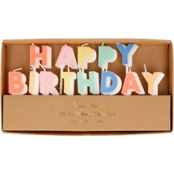 Happy Birthday Candle Set (x 13)