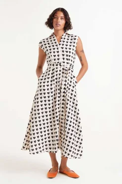 Heart Print Dress