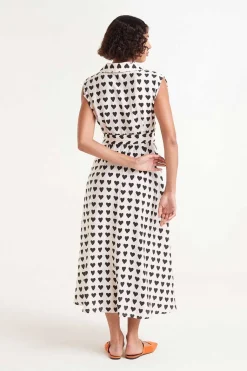 Heart Print Dress