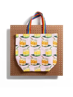 Juice Box Cat Tote Bag