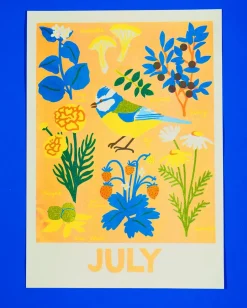 July Forage Print