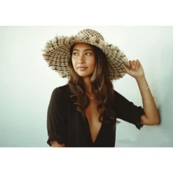 Kat Straw Hat 5" Brim (several colors)