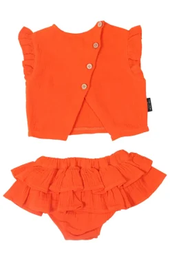 Linen Ruffle Set