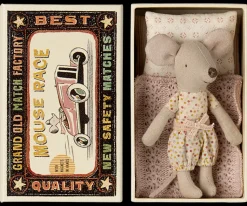 Little Sister Mouse in Matchbox