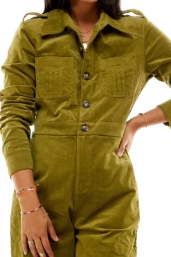 Marr’s L/S Jumpsuit - Moss