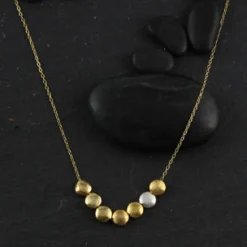 7 Microcoin Necklace - Two Styles