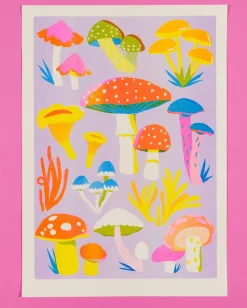 Mushroom Print